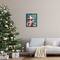 Stupell Industries Season's Greetings Santa's List Chimney Framed Floater Canvas Wall Art